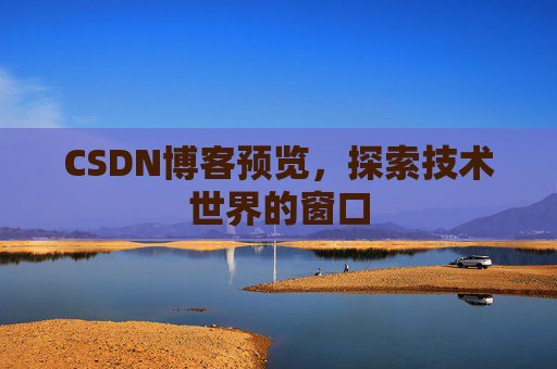 CSDN博客预览，探索技术世界的窗口